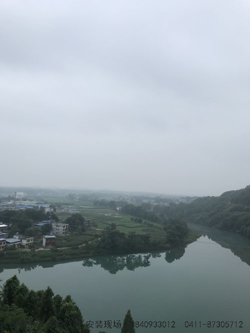 湖北國(guó)家濕地公園－市區(qū)供水項(xiàng)目超聲波流量計(jì)現(xiàn)場(chǎng)